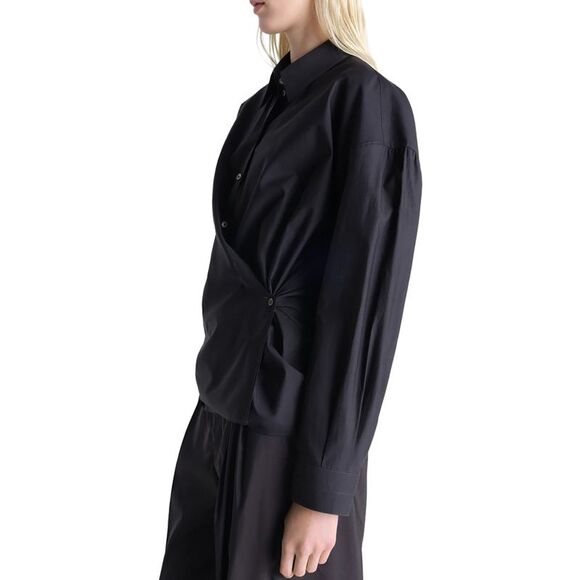 Lemaire Women Twisted Cotton Shirt